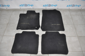 Комплект килимків Toyota Avalon 13-18 чорний
