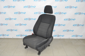 Водительское сидение Toyota Camry v55 15-17 usa без airbag, электро, велюр черн