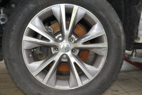 Комплект дисков R18 x 7,5J 4шт Toyota Highlander 14-19 тип 1 серебро