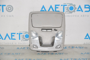 Плафон освещения передний Toyota Sienna 11-20 серый под люк