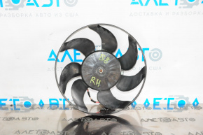 Вентилятор охлаждения правый VW Passat b8 16-19 USA малый