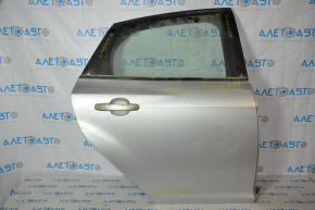 Дверь голая задняя правая Ford Focus mk3 11-18 серебро помята