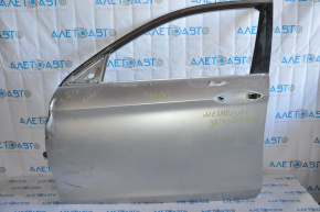Дверь голая передняя левая Honda Accord 13-17 серебро замята у крыла угол