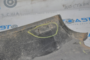 Бампер задний голый нижняя часть Kia Sorento 14-15 рест подгорел, слом креп