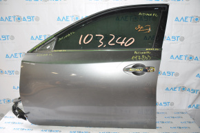 Дверь голая передняя левая Nissan Altima 13-18 графит KAD