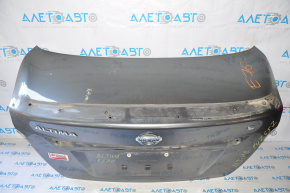Крышка багажника Nissan Altima 13-15 дорест под спойлер графит KAD