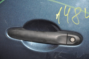 Заглушка внешней ручки передняя левая Nissan Versa 12-19 usa структура черн