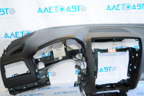 Торпедо передняя панель без AIRBAG Subaru Outback 15-19 погнута, деф креп, тычка, без заглушек