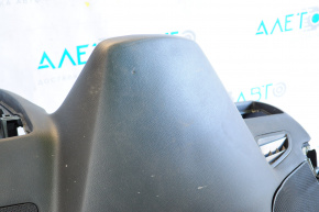 Торпедо передняя панель без AIRBAG Subaru Outback 15-19 погнута, деф креп, тычка, без заглушек