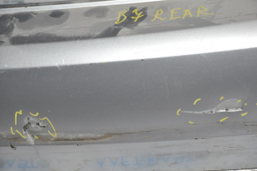 Бампер задний голый VW Passat b7 12-15 USA серебро, пробит, прижат