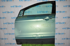 Дверь голая передняя левая Ford Escape MK3 13- Frosted Glass Pearl P9, две вмятины