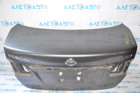 Кришка багажника Nissan Sentra 13-19 під камеру, без спойлера графіт KAD