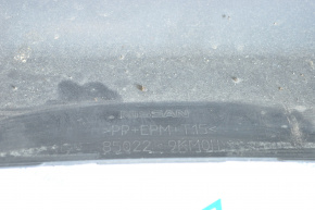 Бампер задний голый Nissan Versa 15-19 usa рест графит