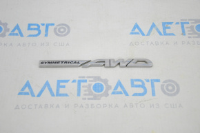Эмблема AWD двери багажника Subaru Outback 15-19