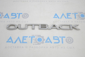 Эмблема OUTBACK двери багажника Subaru Outback 15-19