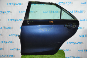 Двері гола зад лев Toyota Camry v55 15-17 usa синій 8W6