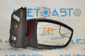 Зеркало боковое правое Ford Escape MK3 13- без поворотника красный 3 пина