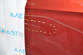 Дверь голая передняя левая Ford Escape MK3 13- красный D7 вмятина