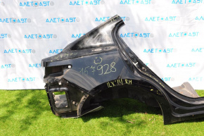 Чверть крило задні праві Acura ILX 13-18 чорна, дрібні стусани