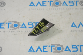 Заглушка зовнішньої ручки перед прав Acura TLX 15-
