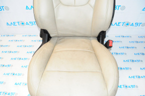 Пассажирское сидение Chevrolet Volt 11-15 без airbag, кожа беж в плохом сост