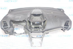 Торпедо передня панель без AIRBAG Ford C-max MK2 13-18 запилена накладка надірвана, зламана планка, без заглушок
