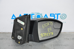Зеркало боковое правое Ford Escape MK3 13-16 дорест 3 пина, черное