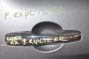 Ручка двері зовнішня зад прав Ford Explorer 11-19 хром