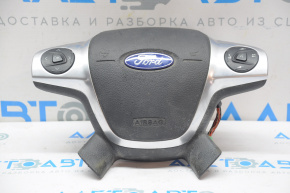 Подушка безопасности airbag в руль водительская Ford Focus mk3 11-14 дорест затерта