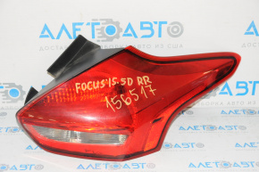 Фонарь правый Ford Focus mk3 15-18 рест 5d галоген