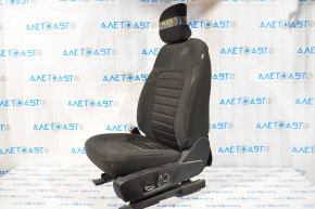 Сидіння водія Ford Fusion mk5 17- без airbag, електро, ганчірка черн
