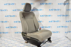 Пасажирське сидіння Honda Accord 13-17 без airbag, механічні, велюр сіре