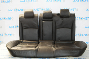 Задний ряд сидений 2 ряд Honda Civic X FC 16-21 4d кожа черная, из 3 частей