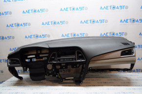 Торпедо передняя панель без AIRBAG Hyundai Sonata 15-17 сер накл виден конт airbag царап