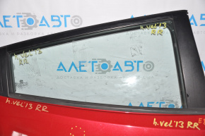 Молдинг дверь-стекло центральный задний правый Hyundai Veloster 12-16