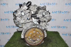 Двигатель в сборе Infiniti G37 4d 09-14 VQ37 3.7 2wd 74к гидроудар