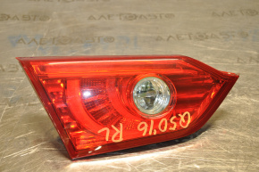 Ліхтар внутрішній кришка багажника лівий Infiniti Q50 16-17