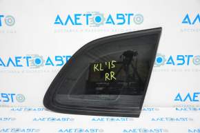 Форточка глухое стекло задняя правая Jeep Cherokee KL 14-18 черн