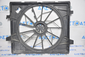 Диффузор кожух радиатора голый Jeep Grand Cherokee WK2 11-21 3.6, под малый мотор, трещины