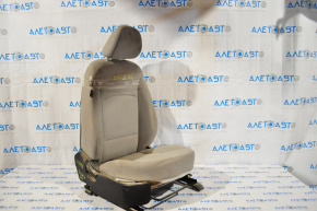 Пасажирське сидіння Kia Optima 11-15 без airbag, механічні, ганчірка сіре