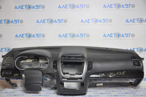 Торпедо передня панель без Airbag Kia Sorento 14-15 рест подряпини, без заглушок