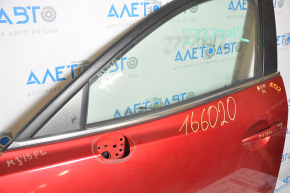 Молдинг дверь-стекло центральный передний левый Mazda 3 14-18 BM хром