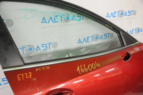 Молдинг дверь-стекло центральный передний правый Mazda 3 14-18 BM хром