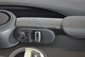 Управление стеклоподъемником передним правым Mini Cooper F56 3d 14- хром, auto, с черн накладкой
