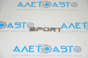 Емблема напис SPORT двері багажника Mitsubishi Outlander Sport ASX 10