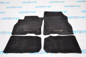Комплект килимків Nissan Leaf 13-17 чорний ганчірка