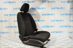 Пасажирське сидіння Nissan Leaf 13-17 без airbag, механічні, підігрів, ганчірка черн