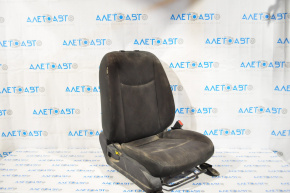 Пасажирське сидіння Nissan Leaf 13-17 без airbag, підігрів, ганчірка черн, без підголівника