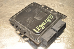 Блок ECU компьютер двигателя Subaru Legacy 15-19 легкие вмятины