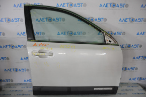 Дверь голая передняя правая Subaru Outback 10-14 белый 37J, мелкие вмятины